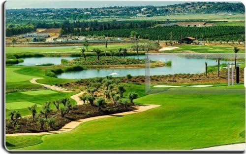 Landscapes Exotic Nature Golf Course 16G USB Flash Drive 2.0 Memory Stick MSD USB Credit Card Size Customized Support Services Ready Windows Mac Storage External