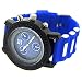 New Mens Black Iced out bling hip hop watch big he
