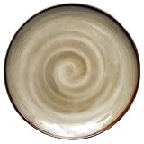 Nova Round Platter - Brown