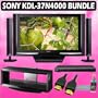 Sony Bravia N-Series KDL-37N4000 37in. 720P Widescreen LCD HDTV Black + Sony DVD Player w/ TV Stand Accessory Kit