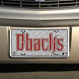 Arizona Diamondbacks Diamond Metal License Plate