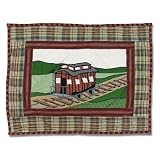 Train, Crib Toss Pillow 12X16