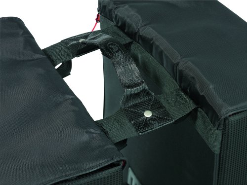 ABUS Pannier Bag Onyx Pick-Up ST 550, Black, 34 x 14.5 x 33 cm