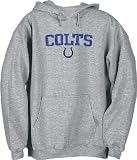 Indianapolis Colts NFL Adult Grey Big Break Embroidered Hooded Sweatshirt By VF ImageWear