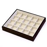 Barzaz アクセサリーの収納ケース 仕切り20個タイプ プロ仕様 ジュエリートレー 高級宝石箱 ジュエリーケース 収納ボックス ジュエリーボックス ジュエリーBOX 宝箱 宝石箱 jewelrybox 指輪入れ リングケース アクセサリー accessory case 業務用 スエード Barzaz アクセサリーの収納ケース 仕切り20個タイプ プロ仕様 ジュエリートレー 高級宝石箱 ジュエリーケース 収納ボックス ジュエリーボックス ジュエリーBOX 宝箱 宝石箱 jewelrybox 指輪入れ リングケース アクセサリー accessory case 業務用 スエード