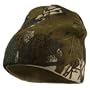 Camo Knit Cap-Moss Green ATT W31S14E