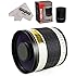 Opteka 500mm/1000mm f6.3 HD Telephoto Mirror Lens for Sony E-Mount a7r, a7s, a7, a6000, a5100, a5000, a3000, NEX-7, NEX-6, NEX-5T, NEX-5N, NEX-5R and NEX-3N Digital Mirrorless Cameras