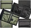 Rothco Nylon Commando Wallets - in your choice of Black or Olive Drab