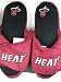 Miami Heat NBA 2011 Open Toe Two Tone Hard Sole Slippers