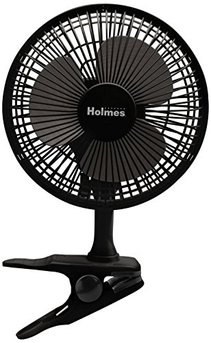 Holmes convertible desk & clip fan, black hcf0611a-bm