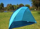Solar Shade Sun Shelter Beach Tent with 30+ UV protection, waterproof