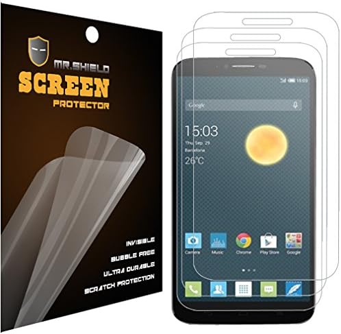 Mr Shield For Alcatel OneTouch Hero 2+ Anti-Glare [Matte] Screen Protector [3-PACK] with Lifetime Replacement Warranty