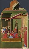 'Sassetta Saint Francis Before Pope Honorius III ' Oil Painting, 12 X 20 Inch / 30 X 51 Cm ,printed On High Quality Polyster Canvas ,this Cheap But High Quality Art Decorative Art Decorative Canvas Prints Is Perfectly Suitalbe For Garage Decoration And Home Decoration And Gifts