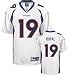Eddie Royal Jersey: Reebok White Replica #19 Denver Broncos Jersey - XX-Large