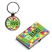 Work Hard Play Hard Keychain & Card Holder Gift Combo By QuoteSutra RS.600.00