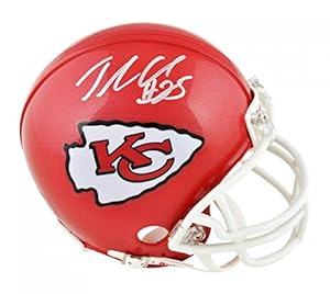 Jamaal Charles Kansas City Chiefs Autographed Riddell Mini Helmet - Memories - Mounted Memories Certified