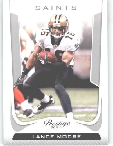 2011 Panini Prestige #123 Lance Moore - New Orleans Saints (Football Cards)