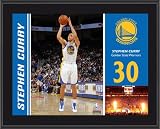 Mounted Memories Golden State Warriors Stephen Curry 10X13 Sublimated Plaque