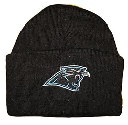 NFL Beanie Carolina Panthers - Cuff Black