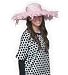 Soft Pink Feather Tea Party Hat