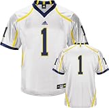 Michigan Wolverines Authentic -No. 1- White Football Jersey