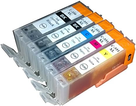 ink cartridge compatible PGI-550 BK CLI-551 for canon Printer Pixma MX925 MX725 MG5450 MG5550 MG6350 MG6450 IP7250 printer