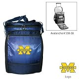 Michigan Wolverines NCAA Logo Avalanche Tailgating Picnic Cooler w/Wheels