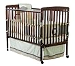 Dream On Me 2 in 1 Full Size Crib and Changing Table Combo, Espresso Dream On Me 2 in 1 Full Size Crib and Changing Table Combo, Espresso