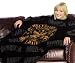Harley Davidson Licensed Adult Comfy Throw, Sleeves Punk