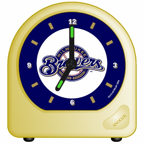 MLB Milwaukee Brewers Alarm Clock