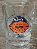 Chicago Bears Legacy Collection 2 oz Shot Glass NFL Boelter