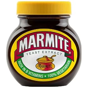 Marmite Yeast Extract Paste in a Glass Jar 250 g (Pack of 4)