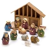 Folk Art Nativity Set