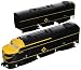 Bachmann Industries Powered Fa-1 / Dummy Fb-1 Scale Diesel Set Erie 725 (A) 725 (B) O Scale Train