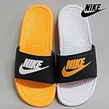 NIKE(ナイキ)ナイキ ベナッシ ミスマッチ サンダル JDI 818736-081【nike35】 27cm Black/L.Orange/White [並行輸入品]
