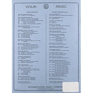 Bach, J.S. - 6 Sonatas and Partitas BWV 1001 1006 for Violin -by Galamian - International
