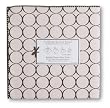 SwaddleDesigns Ultimate Receiving Blanket - Pastel Pink with Brown Mod Circles
