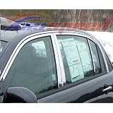 2004-2009 Kia Amanti Polished Window Package Trim 10PC by U.S. Speed