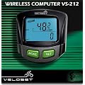 Veloset VS-212 12 Function Wireless Cycle Computer Backlight Display Bike Bicycle