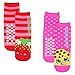 Shopkins Little Girls 2 pack Slipper Socks (Toddler/Little Kid)