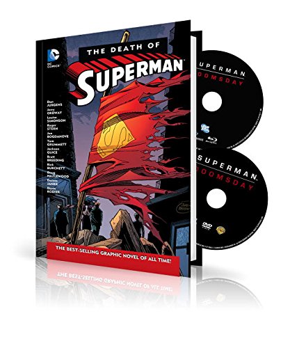 Death Of Superman Book And DVD/Blu-Ray Set