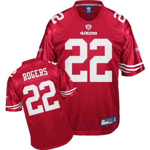 Reebok San Francisco 49ers Carlos Rogers Replica Jersey XX Large