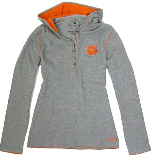 Buy Clemson Tigers -Ladies- Impulse Thermal Long Sleeve Button Up Top