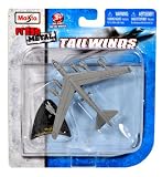 Maisto Fresh Metal Tailwinds 1:493 Scale Die Cast United States Military Aircraft - U.S. Air Force Long-Range, Subsonic, Jet-Powered, Strategic Bomber B-52H Stratofortress with Display Stand