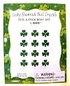 St. Patrick's Day Lucky Shamrock Nail Art Crystals