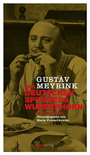 Des deutschen Spießers Wunderhorn: Novellen (Die kommentierte Meyrink-Ausgabe 2) (German Edition)