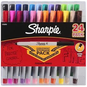 Sharpie Ultra Fine Assorted Colors 24 ct