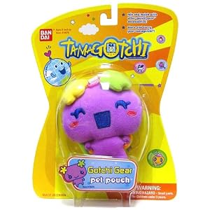 Gotchi Gear: Pet Pouch - Violetchi and Lanyard by 