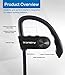 Bluetooth Headphones Sport, Vansky® Noise-Cancelling & Ear Hook Sweatproof Wireless Headset for iPhone6s, 6s Plus,6, Samsung Galaxy S6 S5 and Android Phones