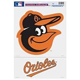 MLB Baltimore Orioles 11-by-17 Inch Ultra Decal